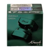 Krush Kube 3.0 Emerald Green Aluminium Grinder 3 Parts–55mm