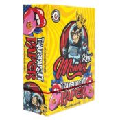 Monkey King Transparentes, 100 % natürliches Zigarettenpapier aus Zellulose (24 Stück/Display) 3 Monkey King Transparent Pink 100 Natural Cellulose Paper 24pcsdisplay 3