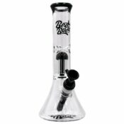 Best Buds Transparent Glass Bong Beaker Tree Perc 28cm Wholesale 8