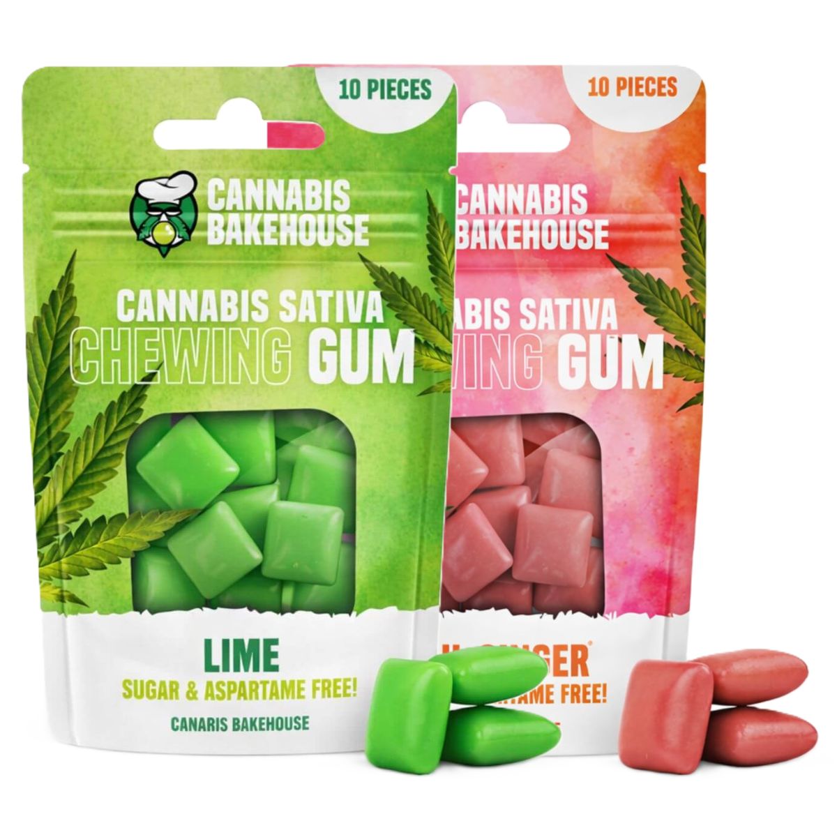 Cannabis Bakehouse Cannabis Sativa Kaugummi Cannabis Bakehouse Cannabis Sativa Chewing Gum