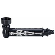 Champ High Black Skeleton Pipe 12pcsdisplay 2