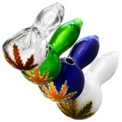 Glass Pipe Glow in The Dark 10cm