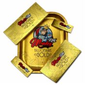 Monkey King Billionaire Gold Rolling Tray Box 18 x 14cm 1