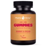 Pharma Hemp CBG CBD Gummies Vanilla Flavor 30pcsjar