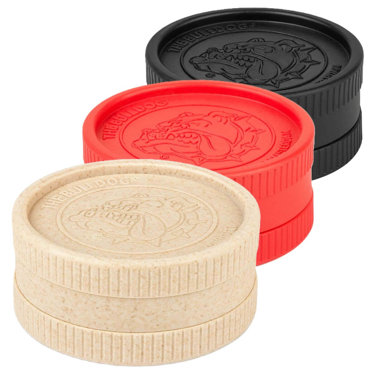 The Bulldog Eco 2-teiliger Grinder – 55mm (24 Stk./Display) The Bulldog Eco 2 Parts Grinder – 55mm 24pcsdisplay