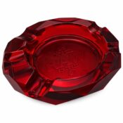 RAW Ruby Thick Ashtray with Giftbox 1