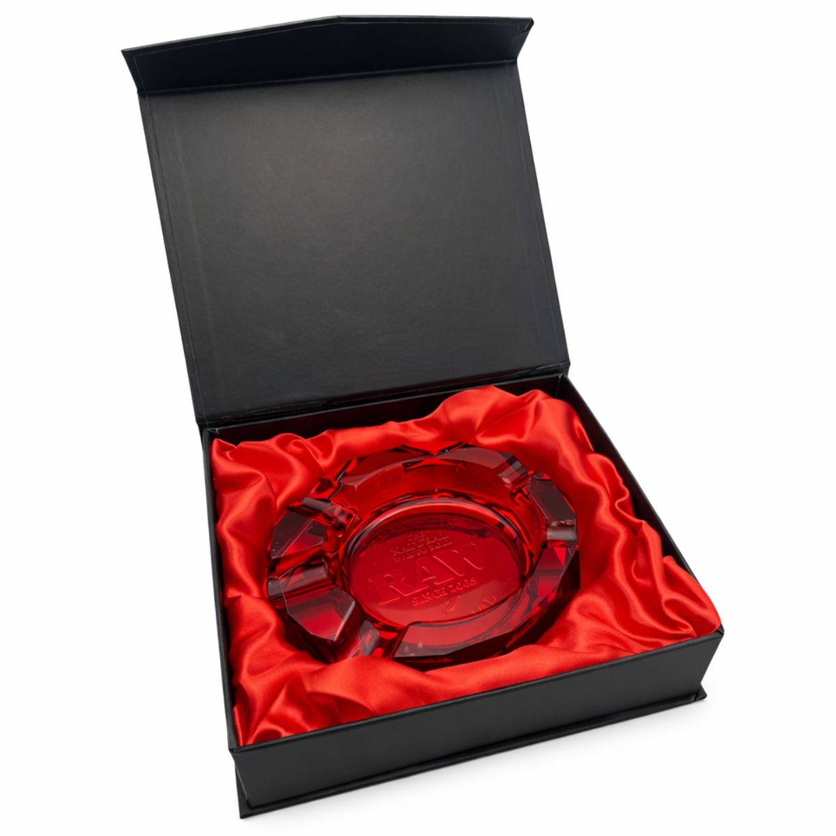 RAW Ruby Thick Ashtray with Giftbox RAW Ruby Thick Ashtray with
