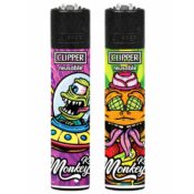 Clipper Monkey King Lighters Alien 48pcsdisplay 1