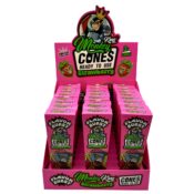 Monkey King KS Flavor Cones Strawberry (24 Stk./Display)