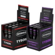 Futurola x Tyson 2.0 Terpen-infundierte tabakfreie Blunt-Cones (12 Stk./Display)