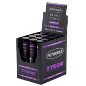 Futurola x Tyson 2.0 Terpen-infundierte tabakfreie Blunt-Cones (12 Stk./Display) – Knockout OG
