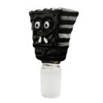Sponge Black Cristal Bong Bowl 18mm glass bowl sponge black