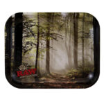RAW - Forest Large Metall Rolling Tray raw large forest tray