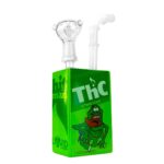 Juice Bong aus Cristal Cartoon THC Frosch 19cm wholesale ricky morty glass thc