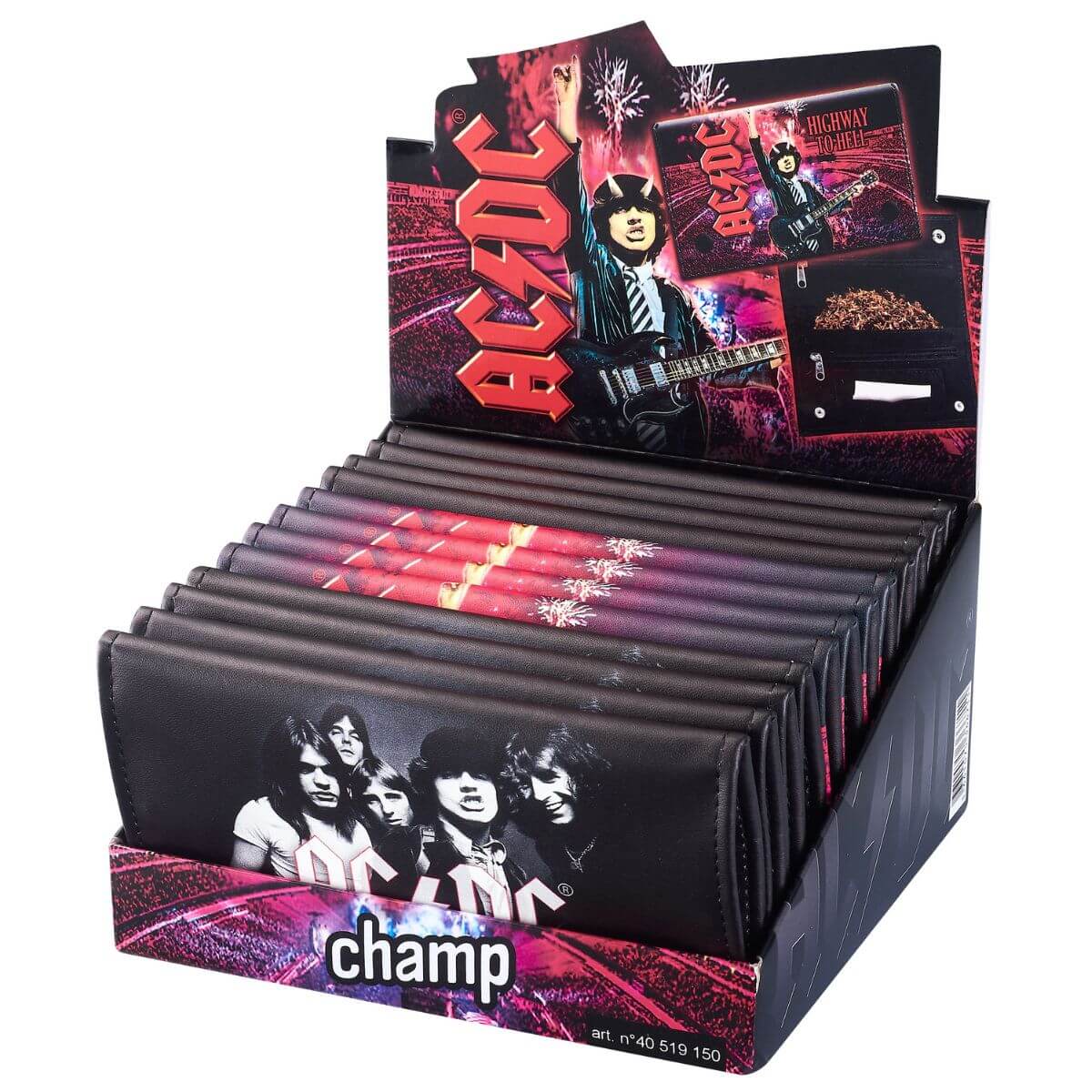 Champ High AC/DC Tabaktasche (12 Stk./Display) Champ High AC/DC Tabaktasche (12 Stk./Display)