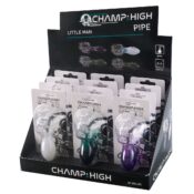 Champ High Little Man Glas-Pfeifen (12 Stk./Display)