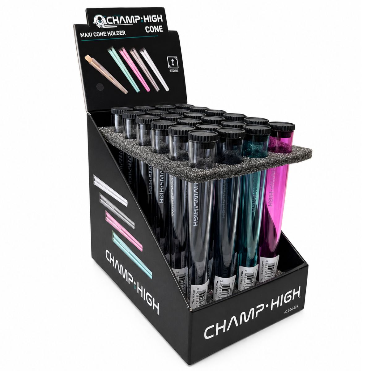 Champ High Maxi Cone Holder 125 mm (24 Stk./Display) Champ High Maxi Cone Holder 125 mm (24 Stk./Display)