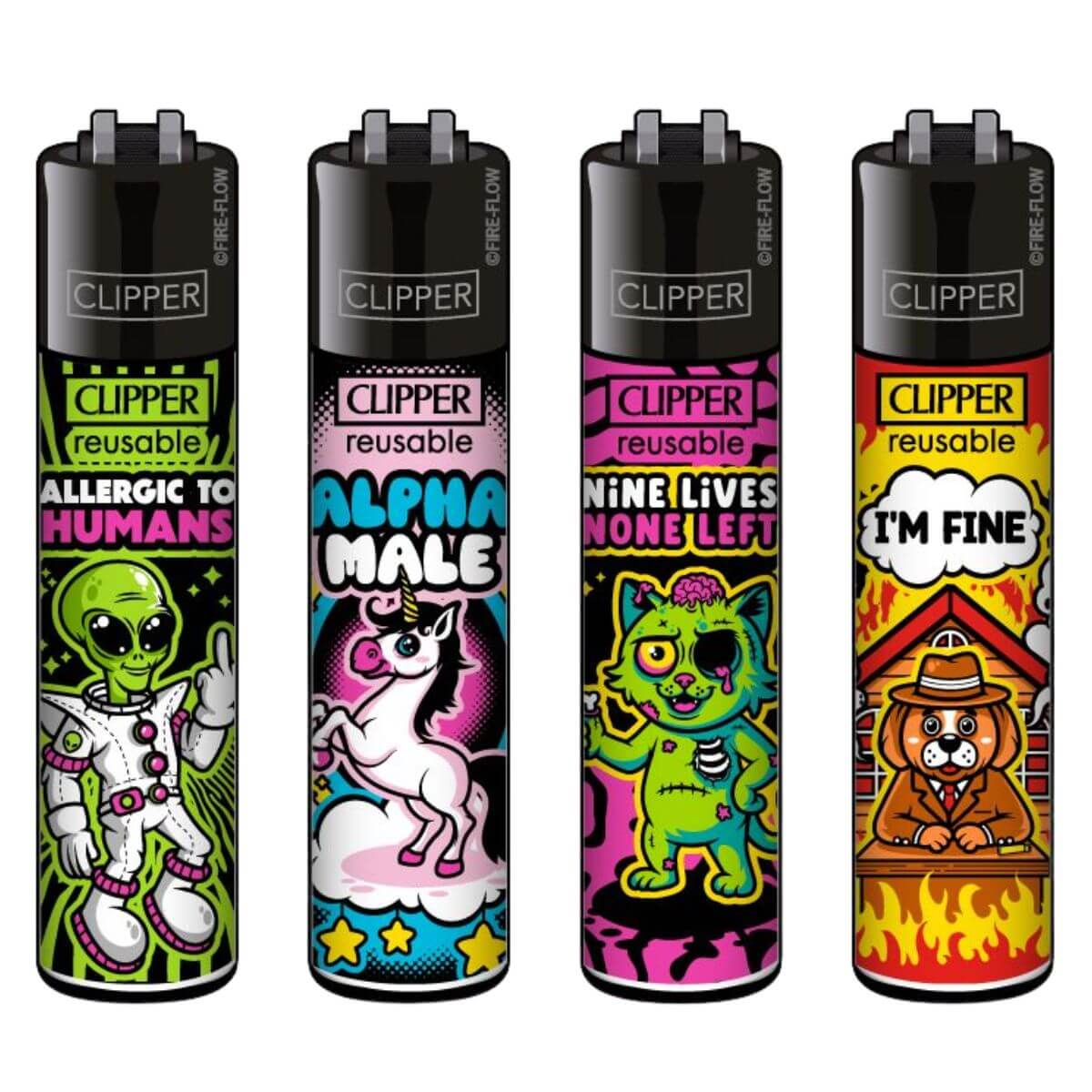 Clipper Classic Large Mix Slogan 14 (48 Stück/Display) Clipper Classic Large Mix Slogan 14 (48 Stück/Display)
