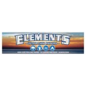 Elements King Size Ultra Thin Rolling Papers 50pcsdisplay 1