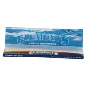 Elements King Size Ultra Thin Rolling Papers 50pcsdisplay 2