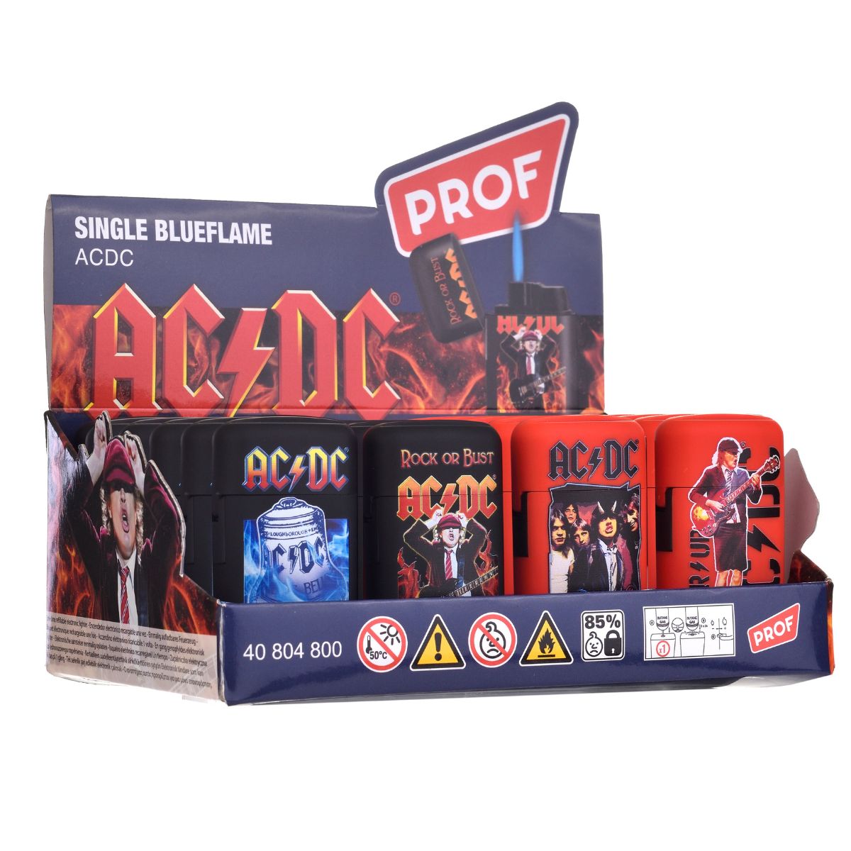 Prof AC/DC Kapsel-Jetflame-Feuerzeug (20 Stk./Display) Prof AC/DC Kapsel-Jetflame-Feuerzeug (20 Stk./Display)