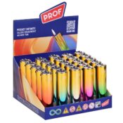 Prof Pocket Infinite Glod Gradient Feuerzeug (25 Stk./Display)