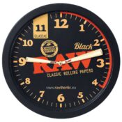 RAW Stash-Uhr Schwarz