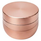 V Syndicate Gridlock zahnloser Kräuter-Grinder 4-teilig – 72 mm Roségold
