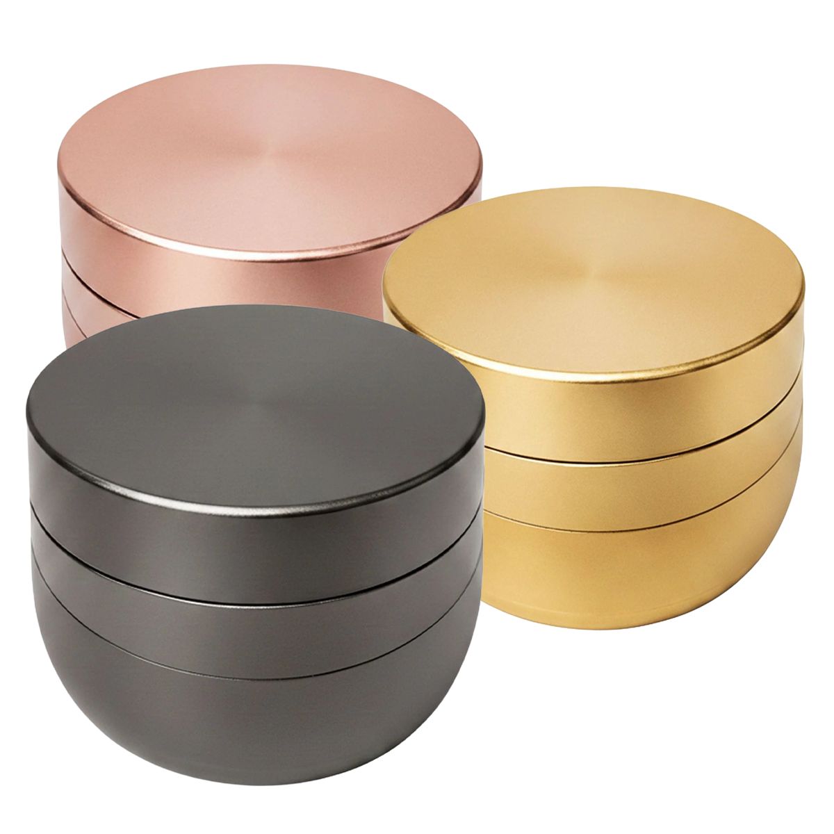 V Syndicate Gridlock zahnloser Kräuter-Grinder 4-teilig – 72 mm V Syndicate Gridlock zahnloser Kräuter-Grinder 4-teilig – 72 mm