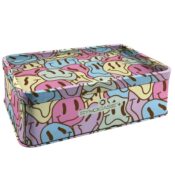 V-Syndicate Syndicase Plus Smiley Rolling Tray mit Aufbewahrungsdose