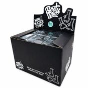 Best Buds Mini-Wasserpfeife 15 cm (6 Stk./Display) Schwarz