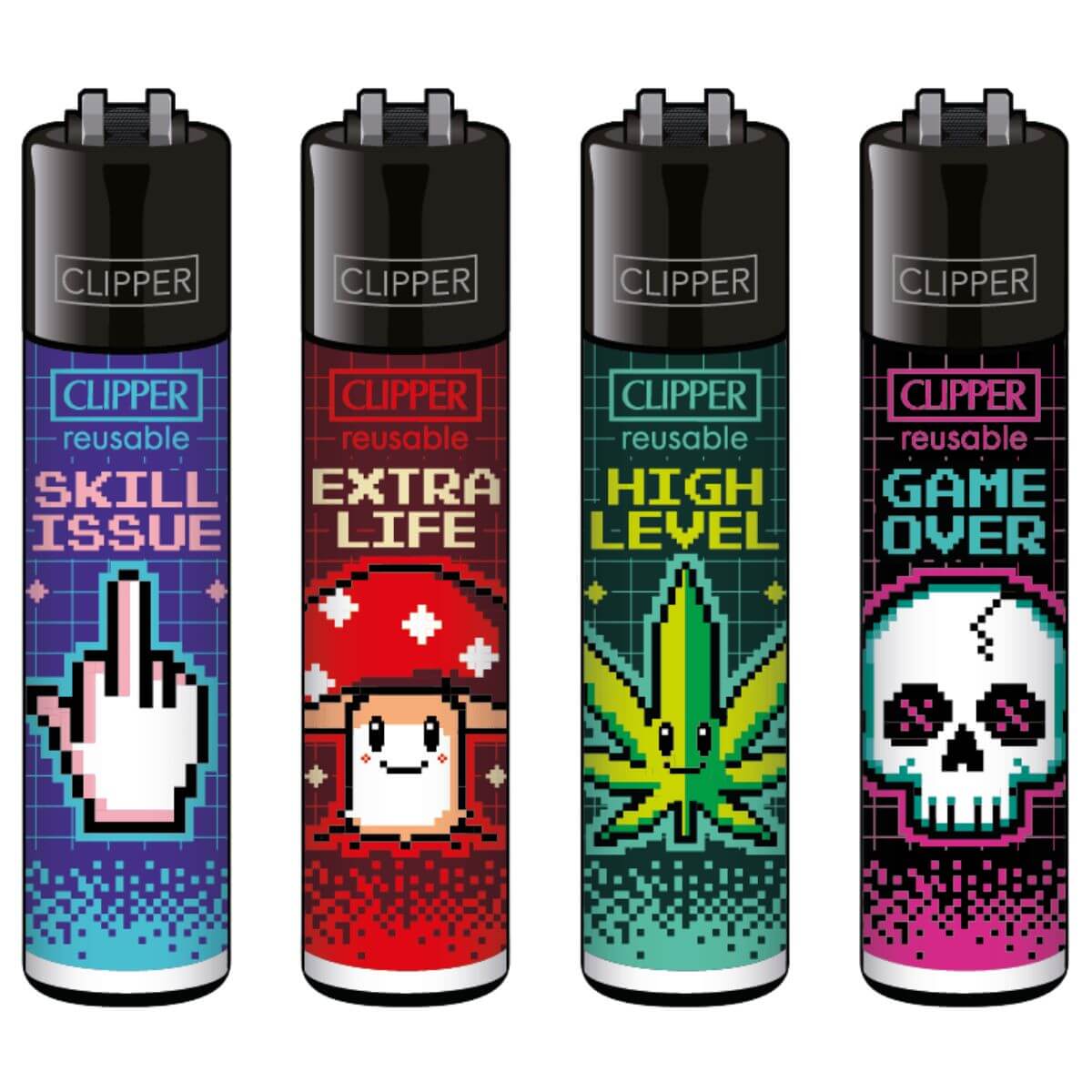 Clipper Classic Large Pixel Glitch (48 Stk./Display) Clipper Classic Large Pixel Glitch (48 Stk./Display)