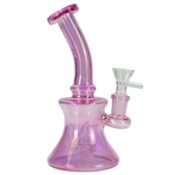 DOGG LBS Everyday 5 Electro Plated Rig Water Pipe Purple 1