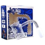 DOGG LBS Everyday gravierter Paisley-Quarz-Banger 14 mm 90 Grad