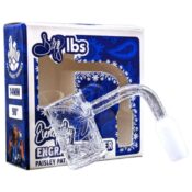 DOGG LBS Everyday gravierter Paisley-Quarz-Banger 14 mm 90 Grad