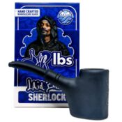 DOGG LBS Laidbacc Sherlock Black Handpfeife