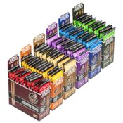 Hemper Pre-Rolled King Size Hemp Cones + Glastip 2er-Pack (12 Stk./Display)