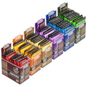 Hemper Pre-Rolled Mini Size Hemp Cones + Glass Tip 4-Pack (12pcs/display)