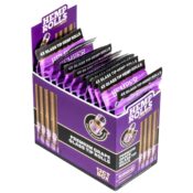 Hemper Pre-Rolled Mini Size Hemp Rolls + Glastip 4er-Pack (12 Stk./Display) Traube