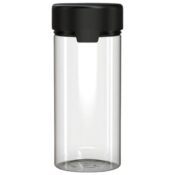 Chubby Gorilla Aviator CR Container 240 ml (100 Stk.), transparenter Behälter & schwarzer Deckel