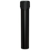 Chubby Gorilla Aviator CR Tube 100mm (100 Stk.), schwarzes Röhrchen, schwarzer Deckel