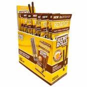 Hemper Pre-Rolled King Size Hanf-Rolls + Papier-Tip 2er-Pack (12 Stk./Display) Honey