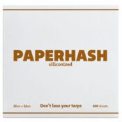 Paperhash Siliconized Resin Curing Paper 12x12cm (100 Stk.)