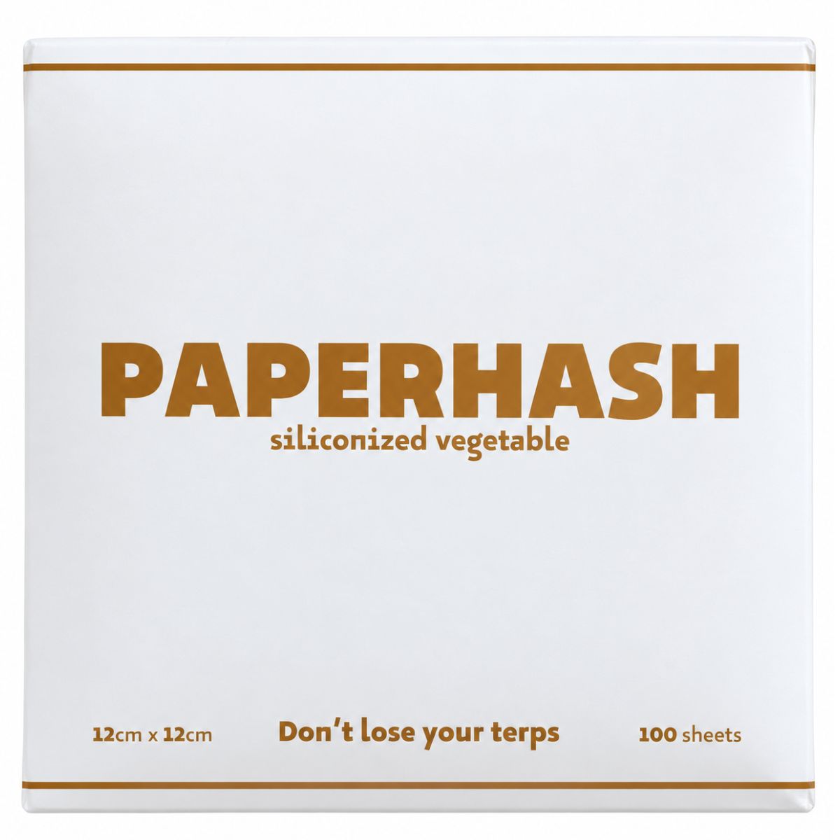 Paperhash Siliconized Vegetable Harz-Presspapier 12x12cm (100 Stk.) Paperhash Siliconized Vegetable Harz-Presspapier 12x12cm (100 Stk.)