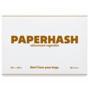 Paperhash Siliconized Vegetable Resin Pressing Paper 23×18 cm (50 Stk.)