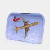 RAW - Prepare For Flight Medium Metall Rolling Tray