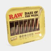 RAW - Daze Of The Week Large Metall Rolling Tray