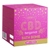 Cannaline Anti-Stress Bergamotte Badebombe mit 100mg CBD