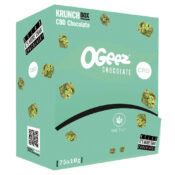 Ogeez Krunchbox 15mg CBD Cannabis geformte Schokolade (75x10g)