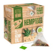 Astra Hemp Cannabis Grüner Pyramidentee 25mg Hanföl (10er-Pack/Display)